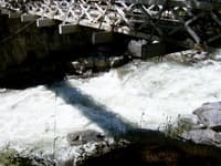 Big hole at the bottom