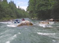Heading down the Sauk.