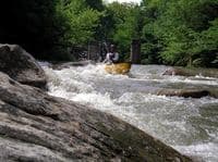 Open boating the Laurel Creek