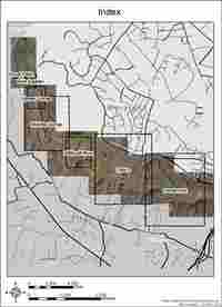 Potomac Gorge Map - Index (large file)