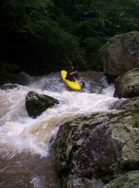 First runnable drop in the gorge