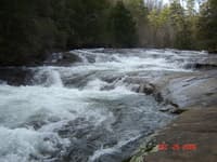 Blythe Shoals with water