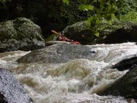 In the river right eddie above Slicer