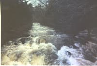 Beaver Creek, looking upstream from the takeout bridge