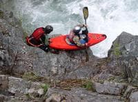 Darcy launching portage