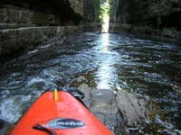 exiting the gorge