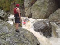 Perfect line on the gorge