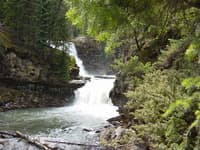 Ouzel Falls, upper and lower