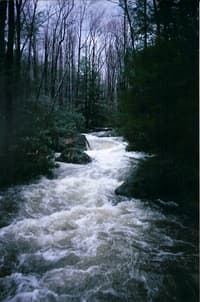 Typical view of the upper mile