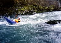 below the South Fork bridge