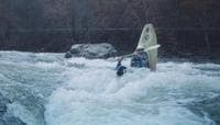 Mike D shreding Ender Hole at McCoy Falls, VA