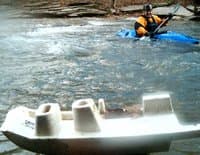 Other boats on the river