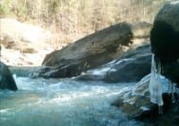 Left side of Maria's Rock