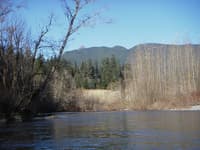 Mt. Si from the river