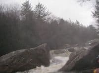 The exit of Tomko on the UPPER BLACKWATER