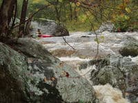 Gooney Run, eddy above 2nd Falls