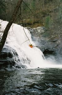 CANOE RUNNING BALD RIVER