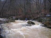 Upper Alcovy (largest rapid)