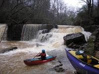 Alcovy lower dam