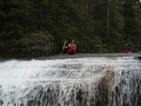 Grinding to a halt at Triple Falls