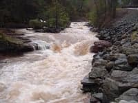 Above Red Rock Falls