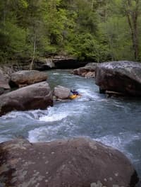 Scenery and whitewater