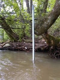 Swafford Road staff gauge