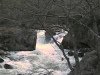 Drop above end of gorge portage