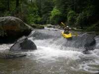 Kelly running Flume