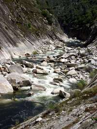 Stairway to Chawanakee Gorge