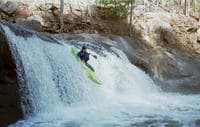 Gordon Byrd running Baby Falls