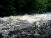 Bottom of the first rapid after Nelson's Lake