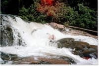 Relaxing in Etowah Falls