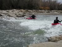 Upper Drop, whitewater park