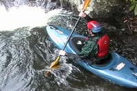 Rob McVie in Suislide Falls eddy