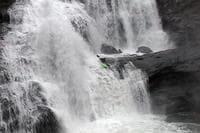 Daniel Fosbinder at Bald River Falls