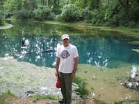 Bill at Boze Mill Spring