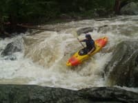 Joanna enjoying her first run of Gooney
