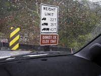 Dinkey Sign in Balch Camp