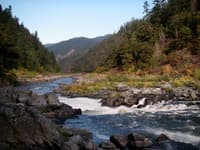 Rainie Falls, looking downstream
