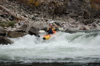 Double Drop Rapid at Base Flow