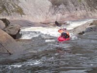 Going left at Knife's Edge