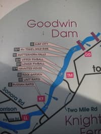 Knights Ferry Park Map