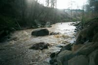 Top of Akers Mill Rapid