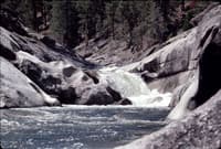 Dinkey Creek; Cherry Bomb Falls