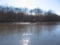 Confluence of Rocky and Deep Rivers