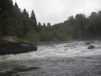 One of the bigger rapids