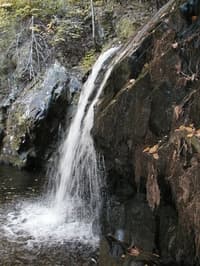 First 10 feet of Warm up Falls