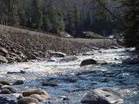 Smarts Brook rapid from above