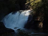 Mini gorge exit falls